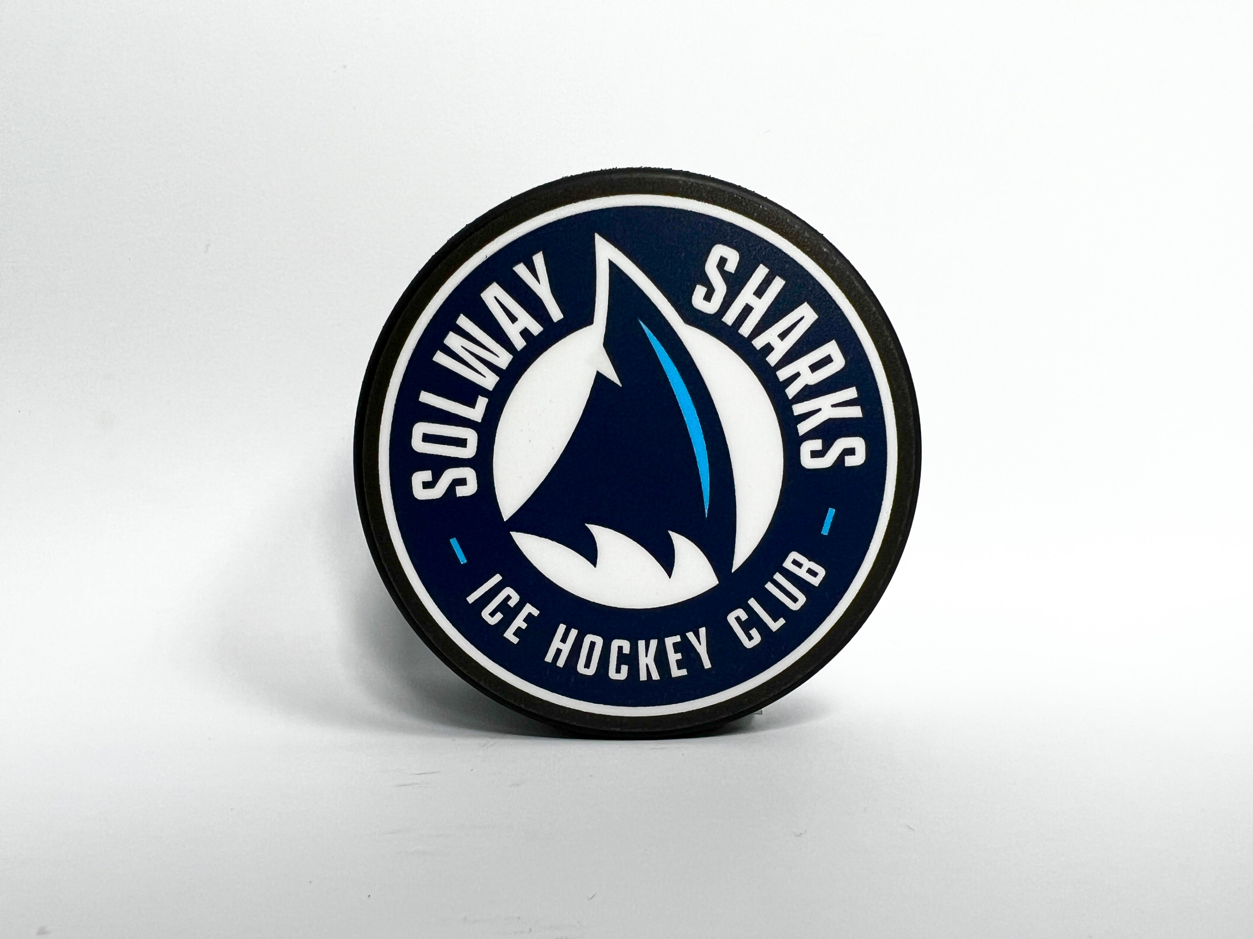 Sharks Official Logo Pucks
