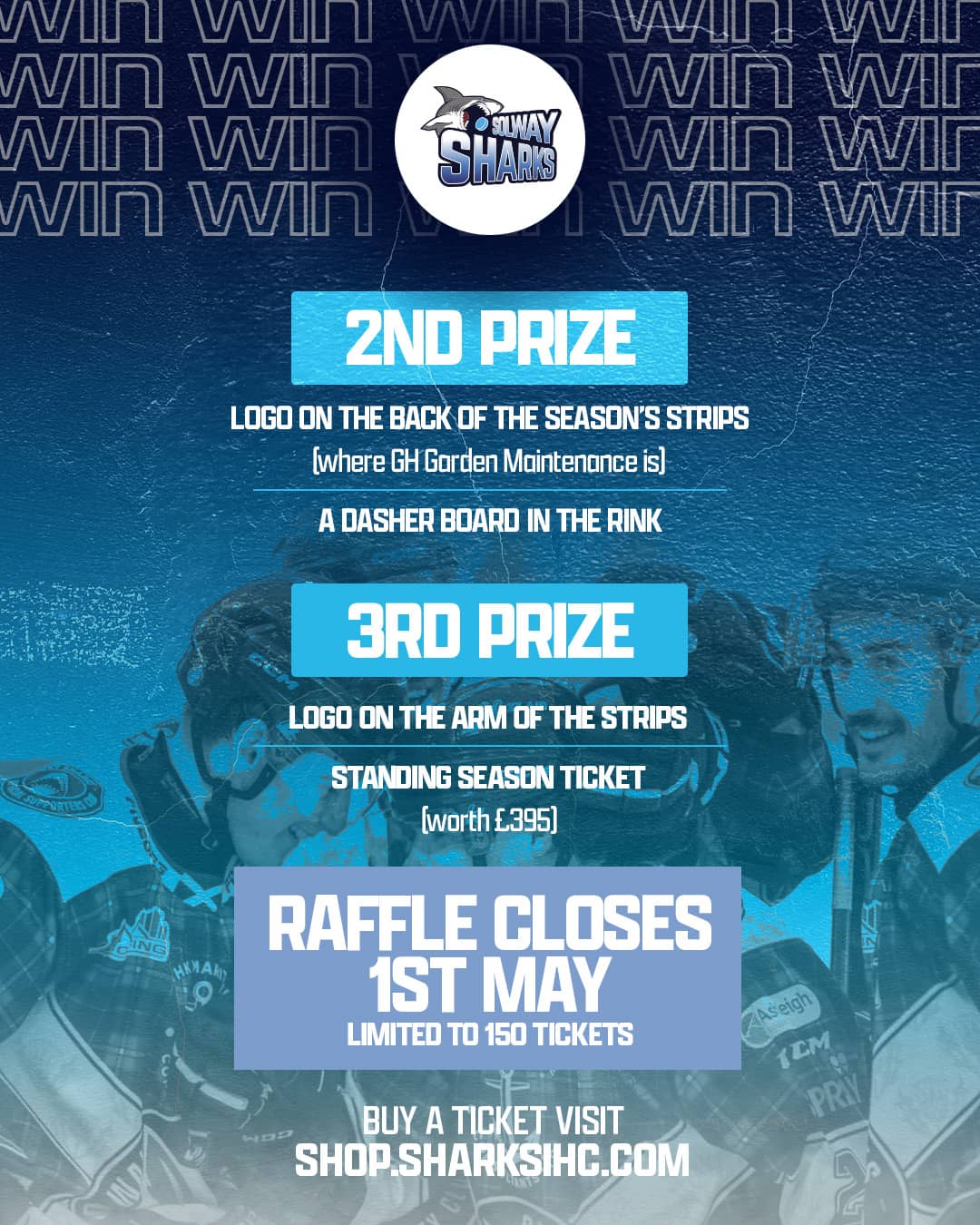 Solway Sharks Title Sponsor Raffle 2026/27