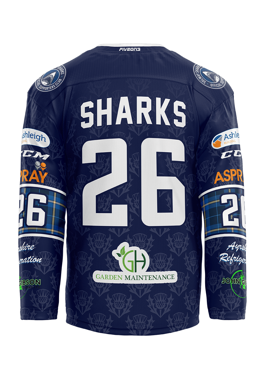 Solway Sharks 25/26 Dark Jersey